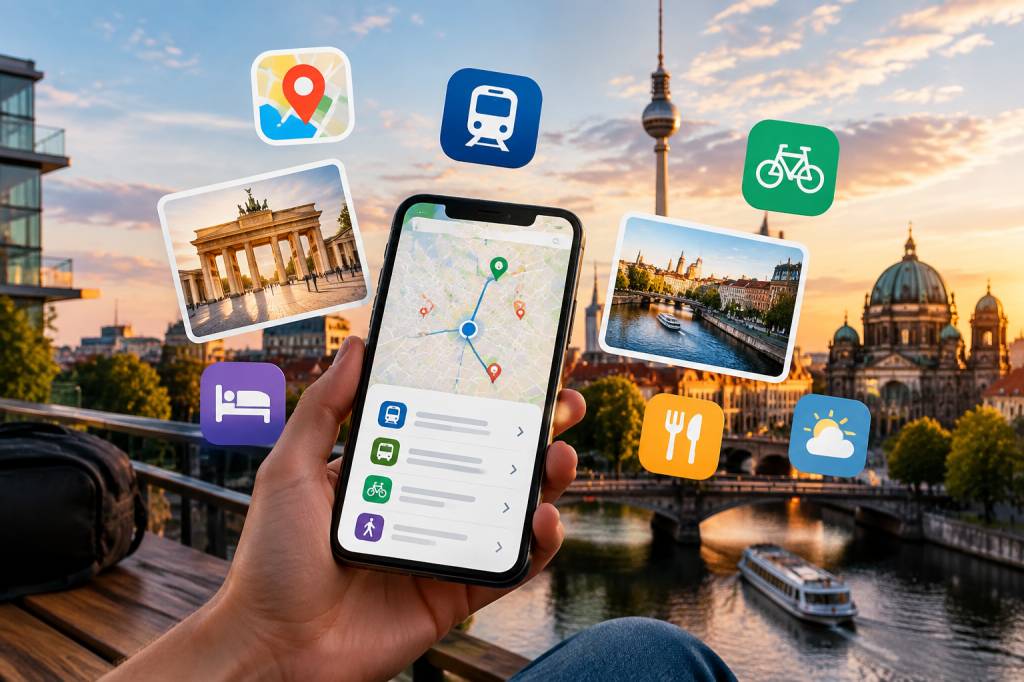 Apps für Urlaub in Berlin: die besten Anwendungen für Planung, Verkehr und Aufenthalt
